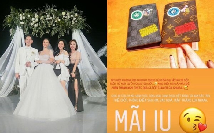 Ông Thoại Liên bất ngờ tặng quà cưới Đông Nhi - Ông Cao Thắng sau 4 tháng về chung một nhà Ảnh 2