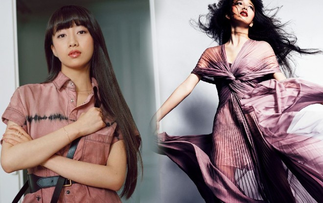 Chị gái của 'nàng thơ Chanel' Nhật Bản lần đầu làm mẫu trên tạp chí Vogue Ảnh 2