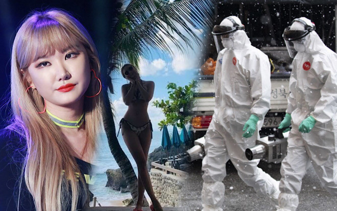 Ca nhiễm Covid-19 ở Hàn giảm mạnh, LE (EXID) 'ăn gạch' vì đăng ảnh nhạy cảm Ảnh 2