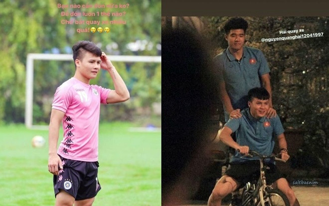Bị đồn chia tay Nhật Lê, Quang Hải còn trở thành nạn nhân để Hà Đức Chinh troll 'Hải, quay xe' Ảnh 2