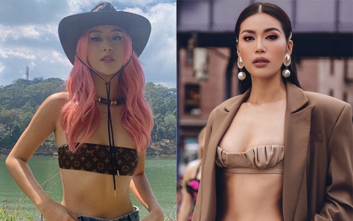 Minh Tú, Quỳnh Anh Shyn khiến bao người bỏng mắt với áo croptop 5cm Ảnh 2