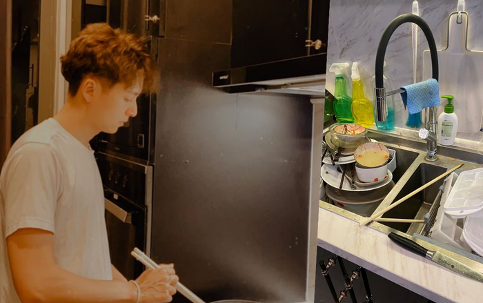 Giữa mùa dịch, Ngô Kiến Huy bị 'sang chấn tâm lý' vì bị bạn bè qua nhà ăn sạch đồ ăn Ảnh 2