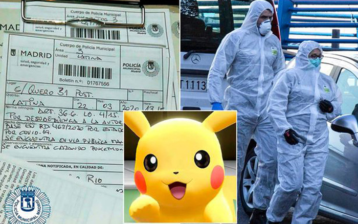 Mải ra đường chơi Pokemon Go bất chấp lệnh phong tỏa, cụ ông 77 tuổi bị bắt Ảnh 2