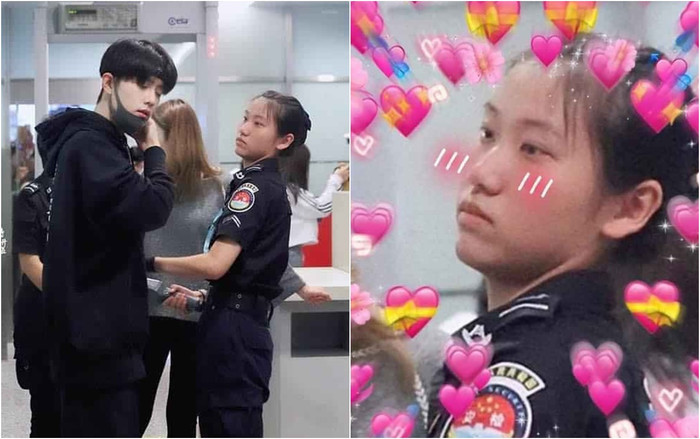 Nữ nhân viên 'đứng hình' khi thấy chân dung 'nam thần' bỏ khẩu trang để kiểm tra an ninh Ảnh 2