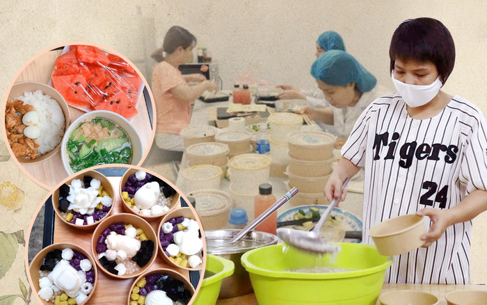 Nữ chủ quán tình nguyện nấu hơn 100 suất cơm, chè miễn phí tri ân những bác sĩ ở BV Nhiệt đới ngày ngày đương đầu chống dịch COVID-19 Ảnh 2