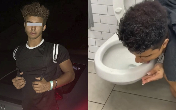 Liếm nhà vệ sinh công cộng để quay clip, YouTuber khóc hận khi dương tính với Covid-19 Ảnh 2