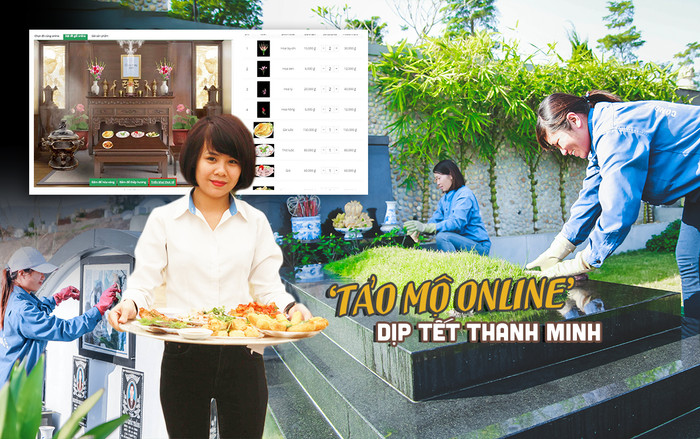 Tránh tụ tập đông người vì COVID-19, con cháu ‘tảo mộ online’ dịp Tết Thanh Minh Ảnh 2