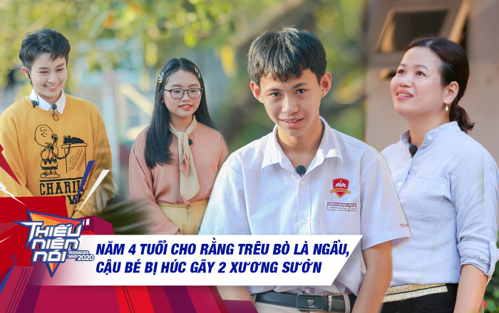 Gil Lê 'tá hỏa' nghe cậu bé lớp 10 kể cuộc đời sóng gió: Sinh non lại còn bị bị bò húc, chó cắn Ảnh 2