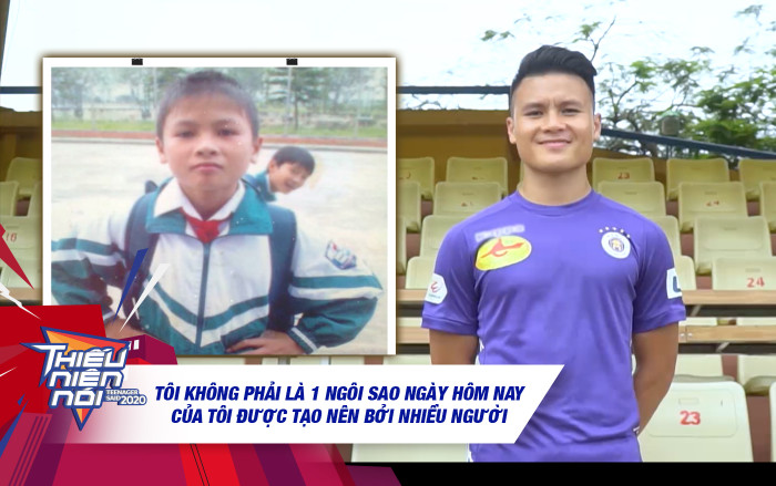 Xuất hiện tại Thiếu niên nói 2020, Quang Hải kể chuyện tự lập từ năm 9 tuổi để theo đuổi bóng đá Ảnh 2