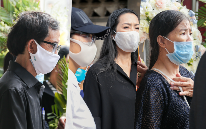 Lễ tang của Mai Phương: Gia đình thất thần, bạn bè đồng nghiệp nghẹn ngào bật khóc Ảnh 2