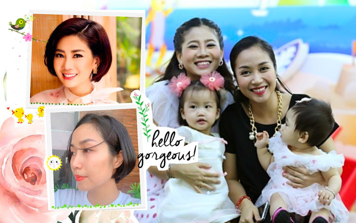 Ốc Thanh Vân cắt tóc giống Mai Phương, không muốn cha mẹ người em thân thiết bị công kích Ảnh 2