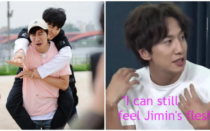 Những biểu cảm đầy muối của dàn cast 'Running Man' khi gặp BTS Ảnh 2