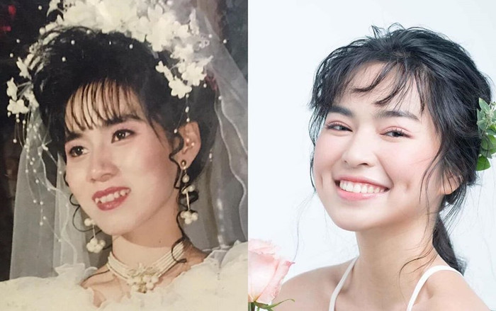 Trà Long 'Mắt biếc' khoe nhan sắc mẹ thời trẻ không thua kém gì Hoa hậu khiến cư dân mạng trầm trồ không ngớt Ảnh 2