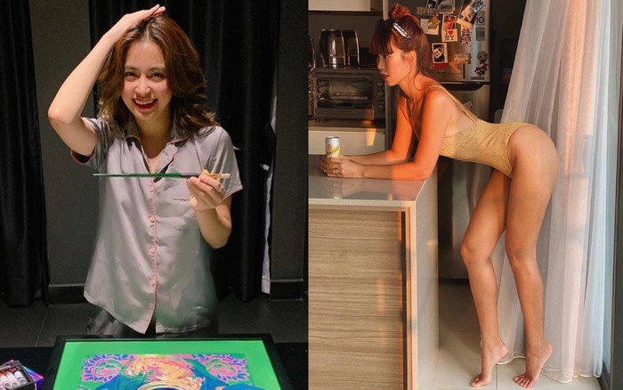 Sao Việt cách li tại gia: 2 thái cực rõ rệt, người kín như bưng - người gợi cảm vô đối Ảnh 2