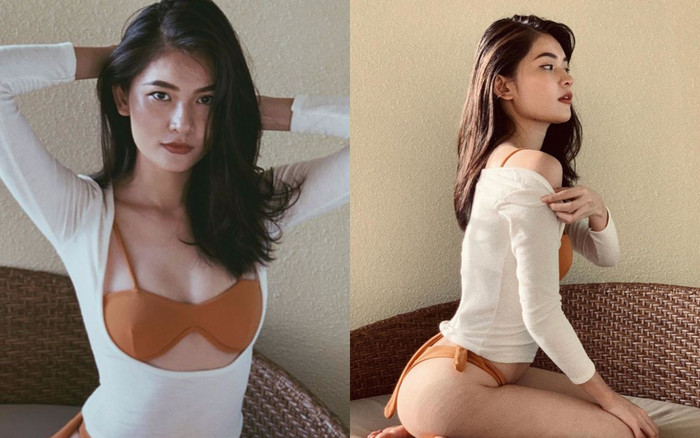 Lâu lâu mới mặc bikini, Á hậu Thuỳ Dung vô tình mặc ngược khiến ai cũng phì cười Ảnh 2