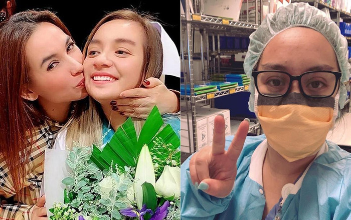 Mất ngủ vì con gái tham gia chống dịch tại Mỹ, Phi Nhung ấm lòng khi nhận lời nhắn: 'Mẹ đừng lo lắng quá, làm con sợ mẹ hơn virus COVID-19' Ảnh 2