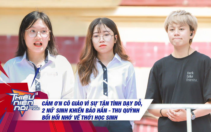 Nghe nữ sinh lớp 12 nghẹn ngào cảm ơn cô giáo tận tâm, Bảo Hân bồi hồi gặp lại giáo viên cũ Ảnh 2