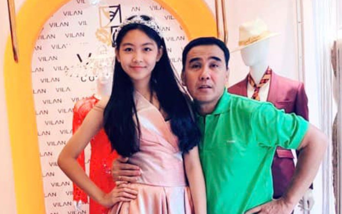 MC Quyền Linh chia sẻ hình ảnh ngày ấy - bây giờ của bé Lọ Lem, nhân dịp sinh nhật 14 tuổi Ảnh 2