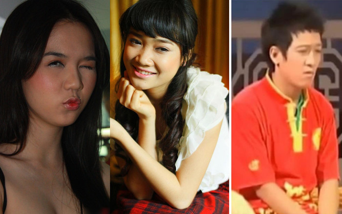 Style thô mộc ngày mới vào Vbiz của sao: Nhã Phương đen nhẻm, Trường Giang hốc hác Ảnh 2