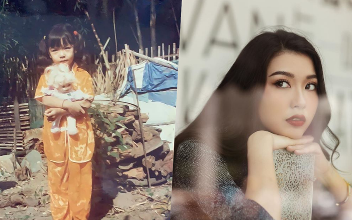 Thuý Vân cũng có 1 tuổi thơ dữ dội không kém ai: Từ cắt đuôi thằn lằn cho tới ngủ cùng với… heo Ảnh 2