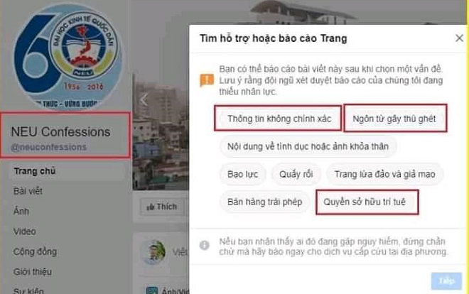 Fanpage lớn nhất trong giới sinh viên - NEU Confessions ‘mất tích’, nghi vấn do ăn cắp chất xám Ảnh 2