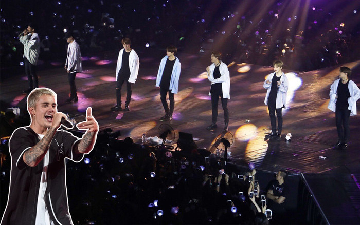 'Cười bò' trước khoảnh khắc Justin Bieber hồn nhiên hô fanchant của BTS như một ARMY thực thụ nhưng không biết đang hát gì Ảnh 2