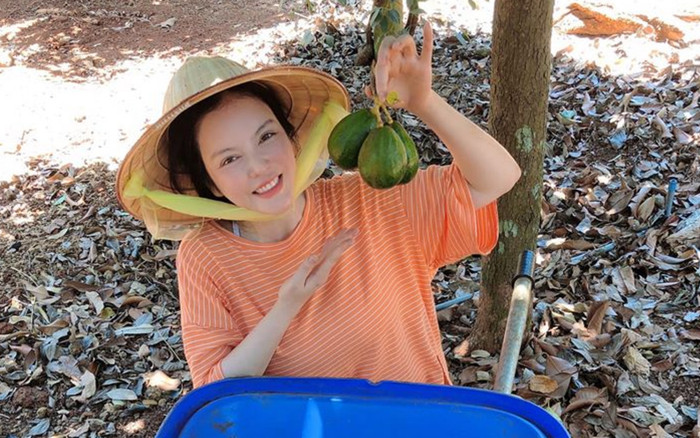 Cuộc sống ở nhà làm nông mùa dịch của Lý Nhã Kỳ và các sao Việt Ảnh 2