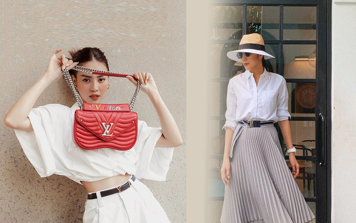 Sở thích thời trang thanh tao của 2 ngọc nữ Tăng Thanh Hà và Ninh Dương Lan Ngọc Ảnh 2