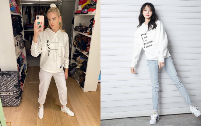 Áo hoodie mang ý nghĩa đặc biệt mà từ fashionista Ý đến dàn sao Châu Á ai cũng mê Ảnh 2