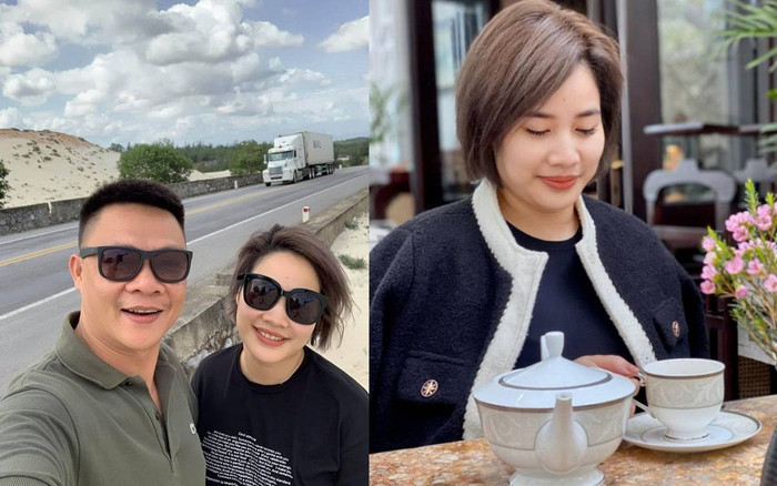 Kỷ niệm 13 năm ngày cưới, BTV Quang Minh cho bà xã kín tiếng 'lên sóng' và còn làm hành động đặc biệt này Ảnh 2