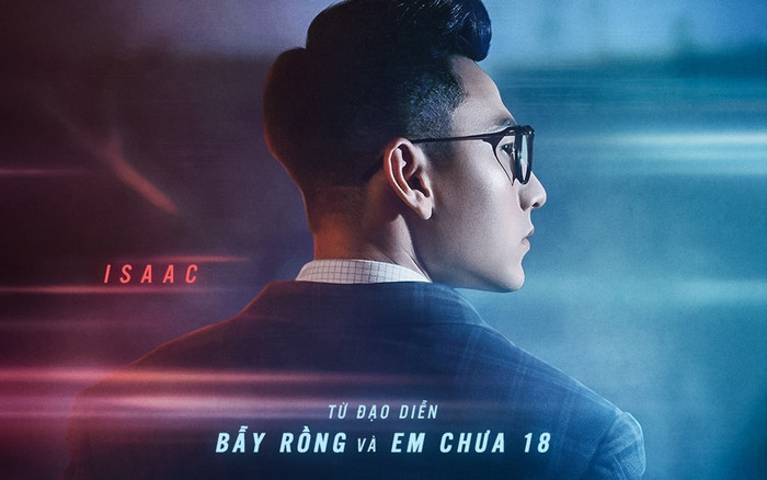 'Mất tích' hơn 4 tháng, Isaac bất ngờ xuất hiện trong poster dự án điện ảnh của đạo diễn 'Bẫy rồng' và 'Em chưa 18' Ảnh 2
