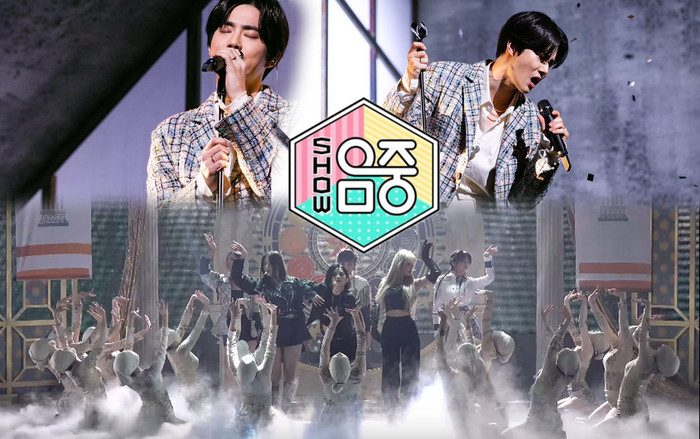 Không biểu diễn, Suho (EXO) tiếp tục 'ẵm cúp' với Let's Love, (G)I-DLE lần đầu biểu diễn Oh My God (Black ver) 'rùng rợn' trên Music Core Ảnh 2