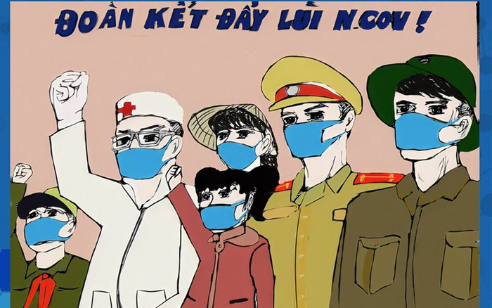 Sinh viên Kiến trúc Đà Nẵng thể hiện tinh thần chống dịch theo cách riêng của mình Ảnh 2