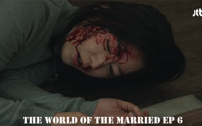 Thế giới hôn nhân tập 6: Khán giả phát điên 'muốn xiên chết' gã chồng vũ phu đánh Kim Hae Ae chảy máu đầu Ảnh 2