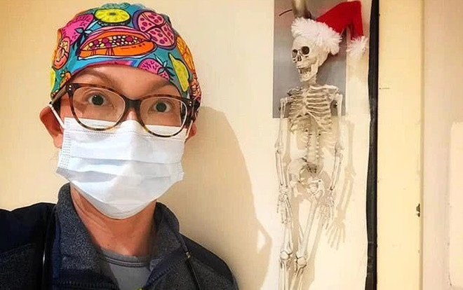 Nữ bác sĩ tuyến đầu tại Mỹ viết thư tuyệt mệnh cho chồng Ảnh 2