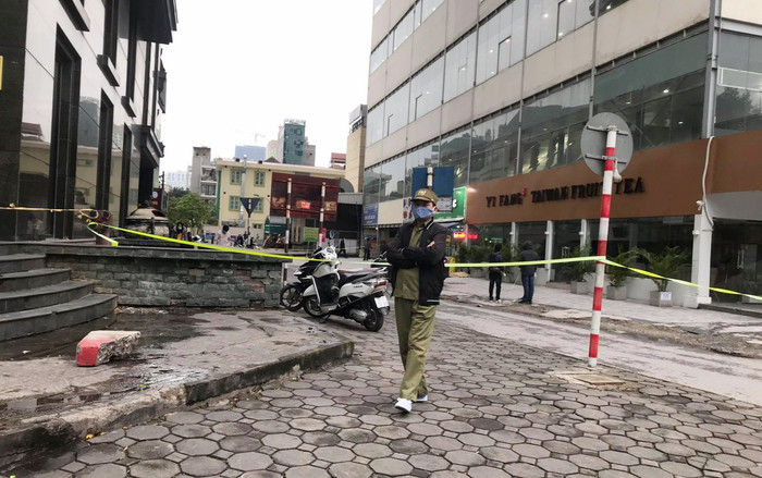 Phát hiện người phụ nữ rơi từ toà nhà cao tầng Big C Hà Đông xuống đất tử vong Ảnh 2