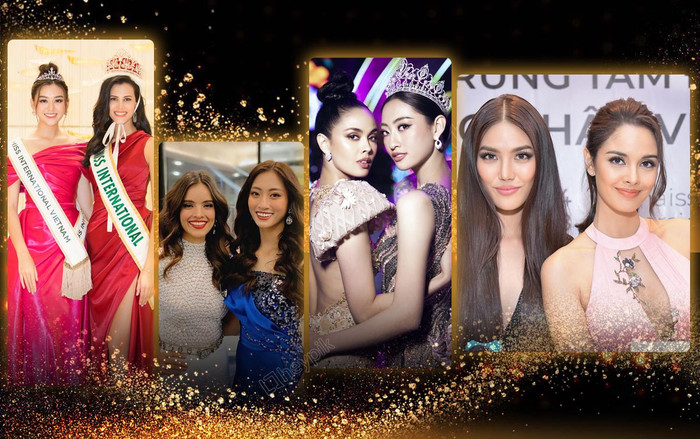 Lương Thùy Linh 'nổi trội' trước Megan Young - Vanessa Ponce, Tường San nền nã bên Hoa hậu Quốc tế Ảnh 2