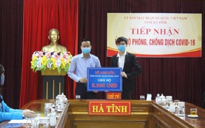 Nghiên cứu sinh Đại học Harvard ủng hộ 5.000 USD chống dịch COVID-19 sau cách ly Ảnh 2