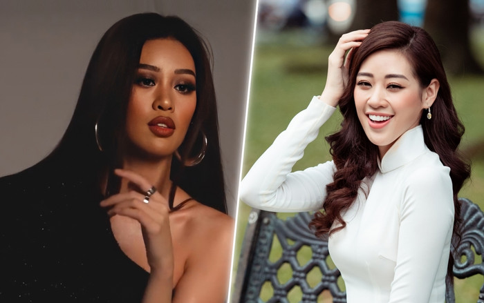 Khánh Vân thử nghiệm da nâu, tóc thẳng: Fan tranh cãi chọn layout xuất sắc in-top Miss Universe 2020 Ảnh 2