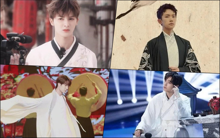 Khi nam nghệ sĩ Hoa Ngữ mặc cổ phục: Vương Nhất Bác phóng khoáng, Dương Dương khí chất thần tiên Ảnh 2