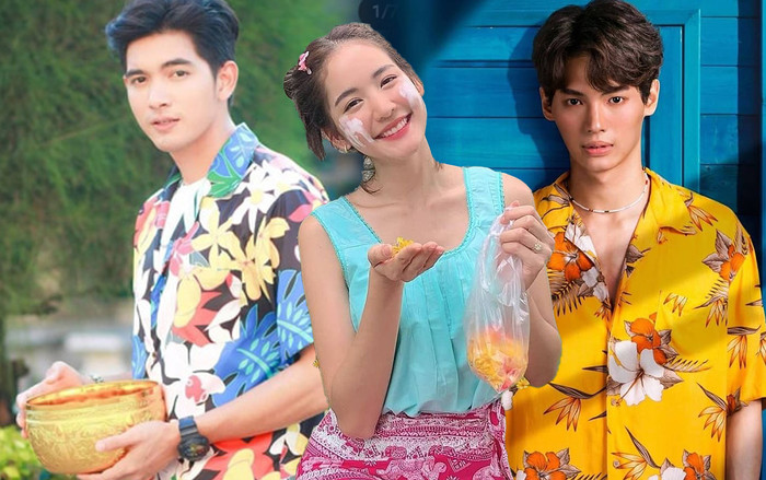 Cùng dàn sao Thái đón Tết Songkran năm 2020 tại gia giữa mùa dịch COVID 19 Ảnh 2