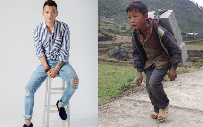 Khắc Việt xót xa sau khi xem hình ảnh cậu bé Hà Giang 12 tuổi cõng gạch để mưu sinh Ảnh 2