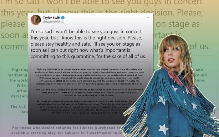 Lover Fest chính thức 'đóng cửa', Taylor Swift chia sẻ: 'Lần tiếp theo các bạn thấy tôi trên sân khấu có lẽ là năm…2021' Ảnh 2