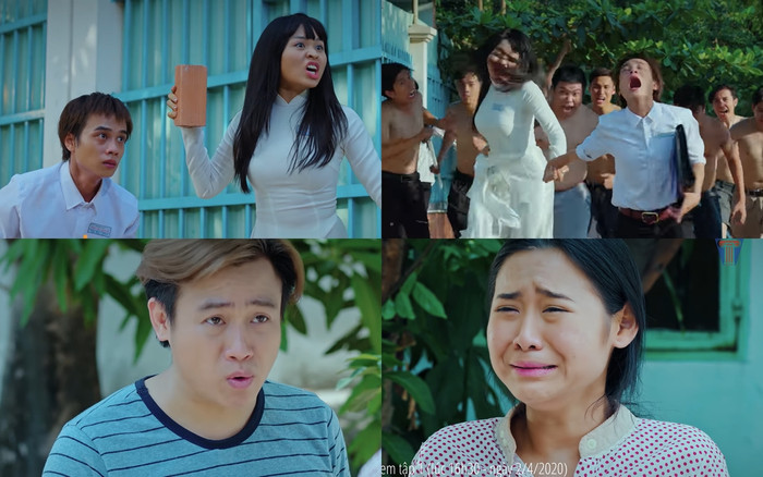 Hồng Vân bật mí mối tình tay tư chéo ngoe giữa Tuấn Dũng - Lê Lộc - Hữu Tín - Hoàng Yến trong 'Đại kê chạy đi' Ảnh 2