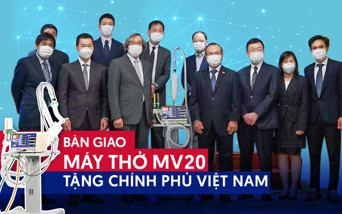 Metran chính thức bàn giao máy thở MV20 do Đại học Văn Lang và tập đoàn Vạn Thịnh Phát đầu tư tài trợ tặng cho Chính phủ Việt Nam Ảnh 2