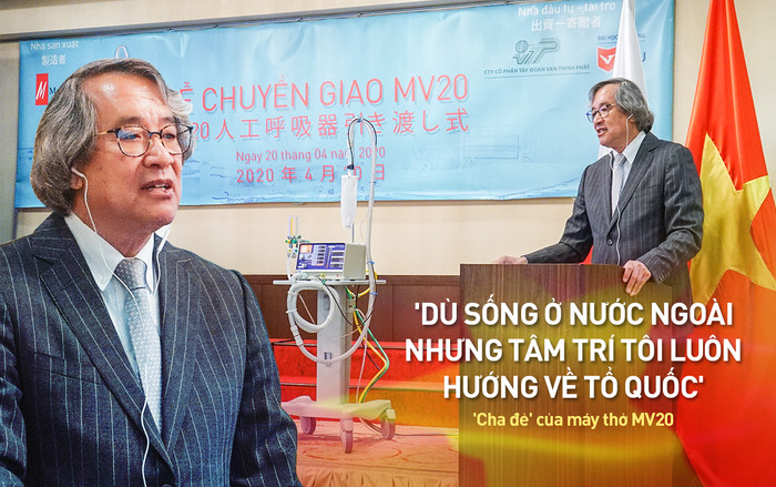 'Cha đẻ' của máy thở MV20 - ông Trần Ngọc Phúc: 'Dù sống ở nước ngoài nhưng tâm trí tôi luôn hướng về Tổ quốc' Ảnh 2