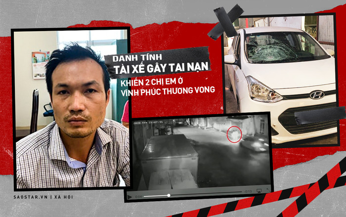 Danh tính tài xế gây tai nạn khiến 2 chị em ở Vĩnh Phúc thương vong rồi bỏ chạy Ảnh 2