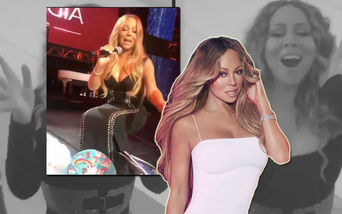 Thổi bay nắp chai là xưa rồi, cùng chiêm ngưỡng Mariah Carey trổ tài… ngồi trên không trung đây này! Ảnh 2