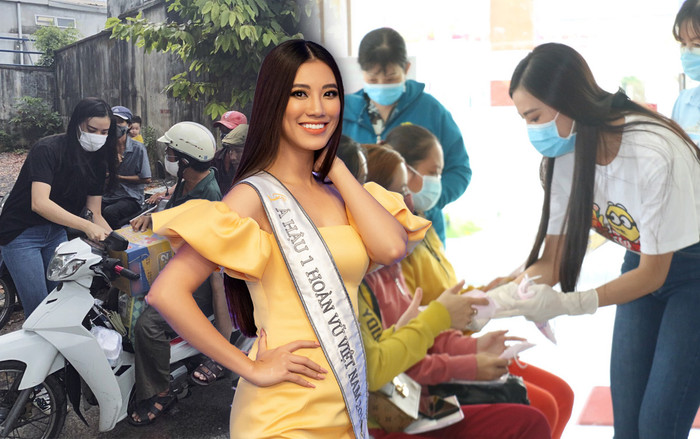 Á hậu Kim Duyên đội nắng trao tặng 1 tấn gạo cho hội người khiếm thị tỉnh Tây Ninh Ảnh 2