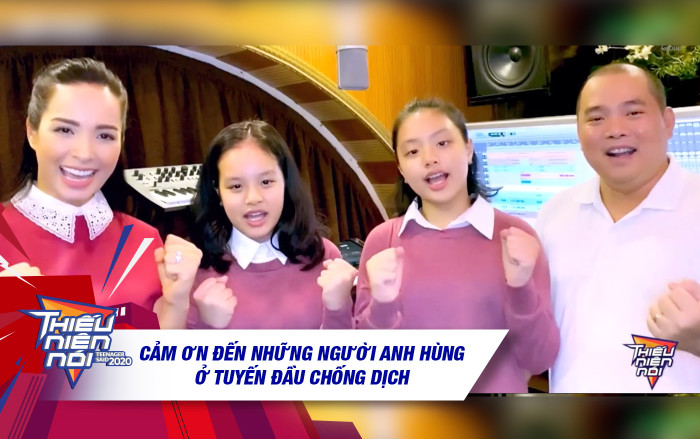 Thiếu niên nói 2020: Gia đình Minh Khang - Thúy Hạnh hát ca khúc ý nghĩa 'Bạn khỏe không?' Ảnh 2